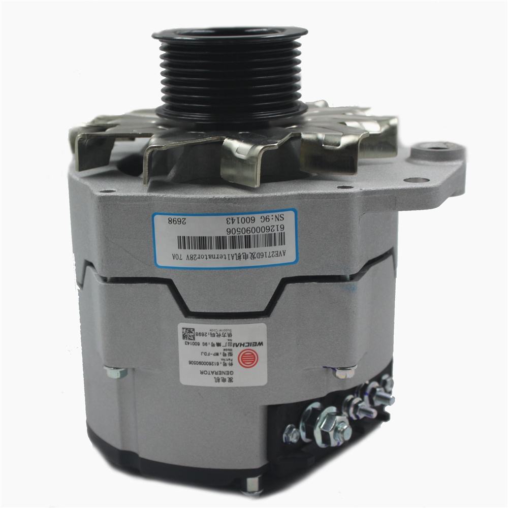 612600090506 Tovornjak WD615 WP10 deli motorja alternator za Weichai Sinotruck Shacman